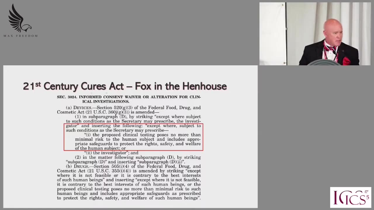 Informed Legislation Consent: How Public Policy was Hijacked Dr. David E.
