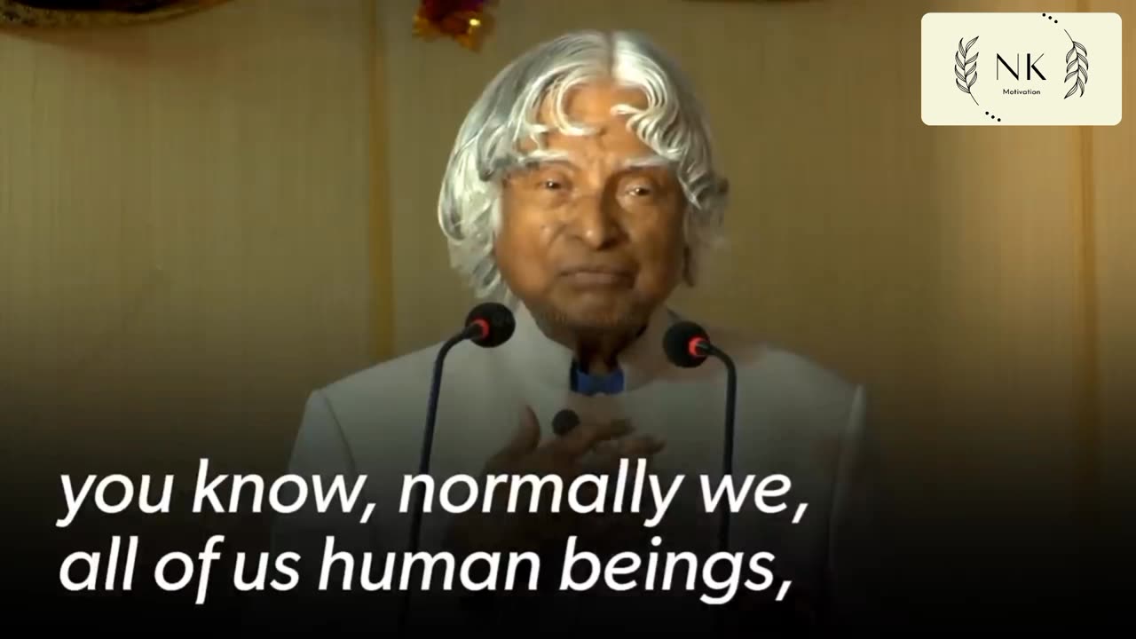 Dr. APJ Abdul Kalam's Life Advice Will Change Your Future (MUST WATCH) Motivational Speech