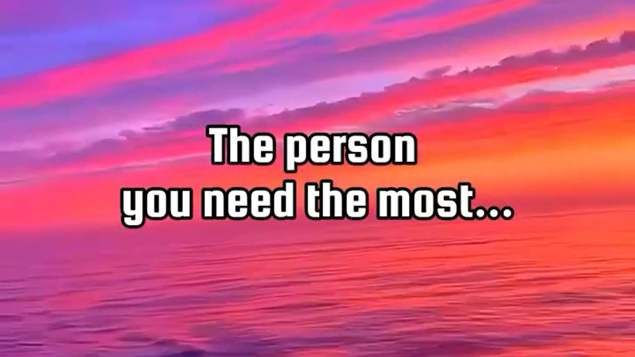 The person you need the most... #facts #psychologyfacts #psychology