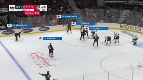 NHL Ottawa Senators vs Seattle Kraken 02/11/24