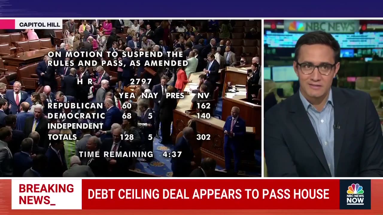 BREAKING: Debt ceiling bill passes the House