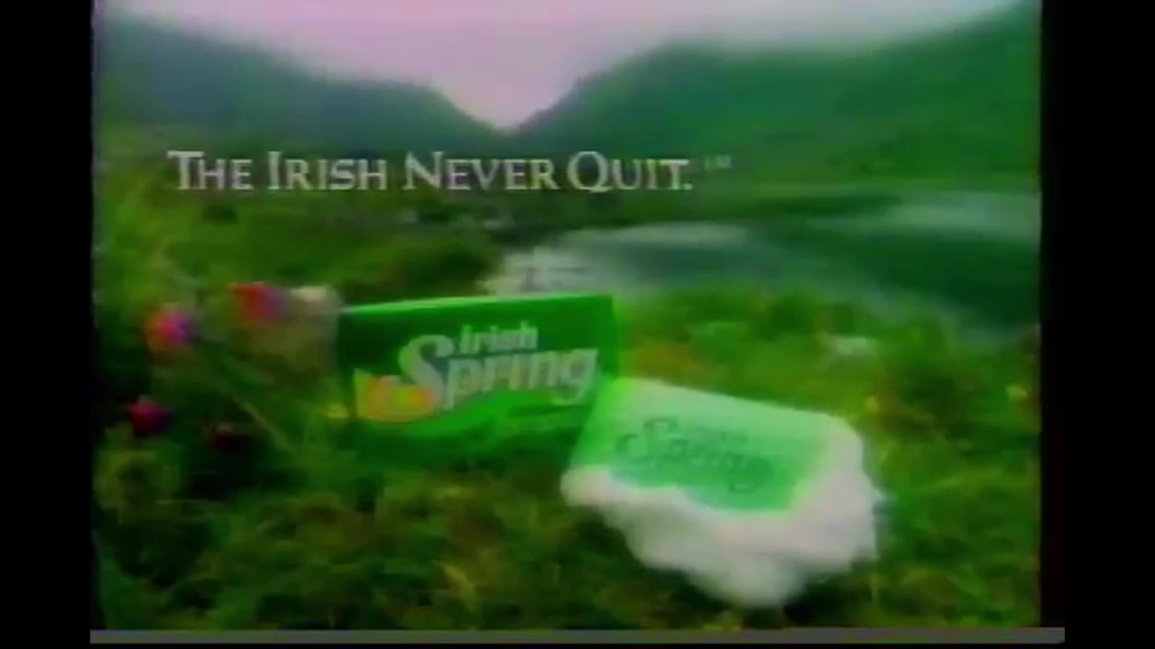 Irish Spring Soap Commercial (1991)