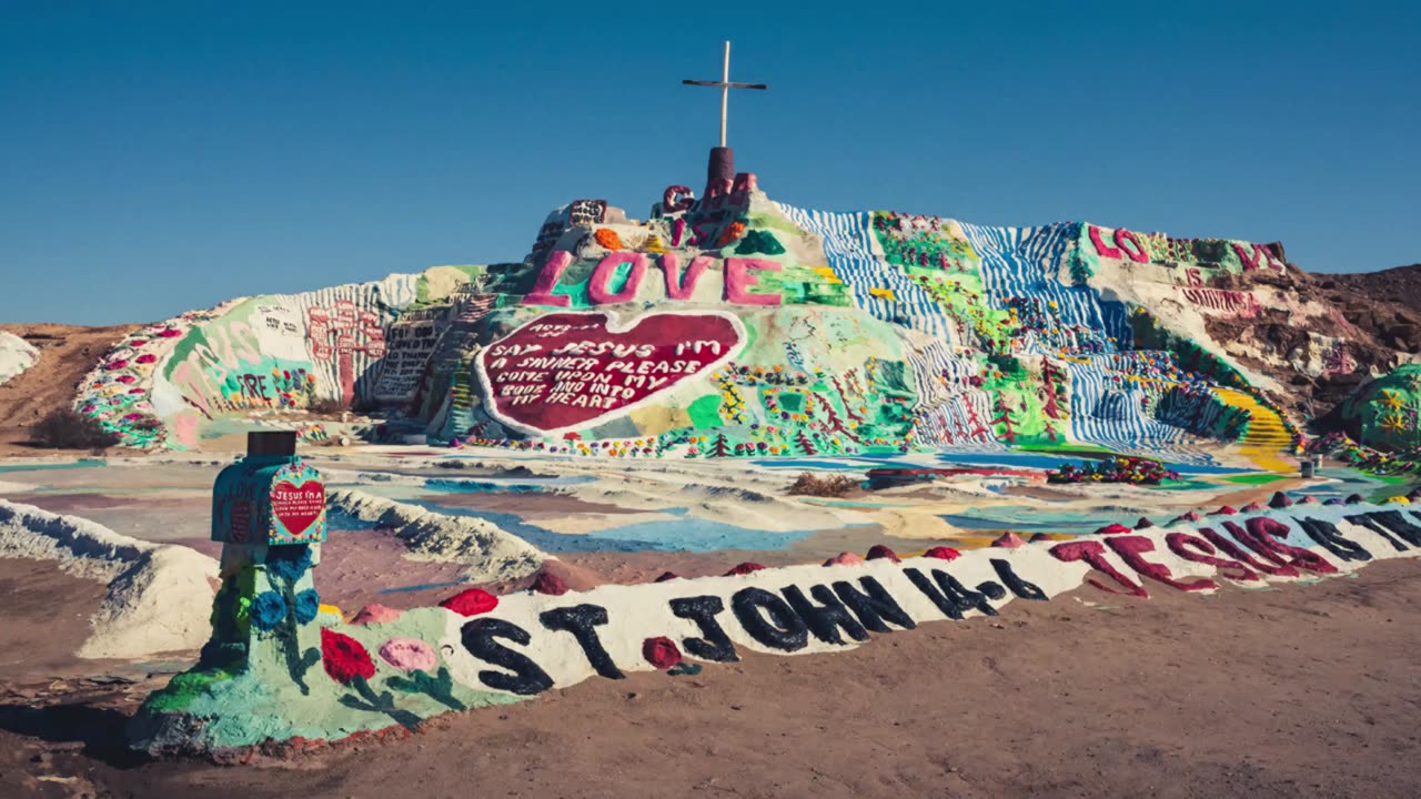 SALVATION MOUNTAIN #SHORTS