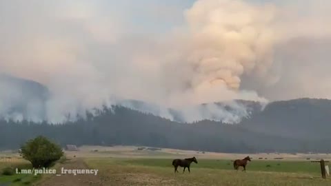 The Dixie Fire captured on Sunday evening, nearly 1/2 million acres have been burnt already.