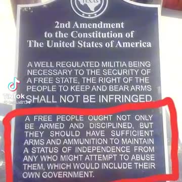 Shall not be infringed