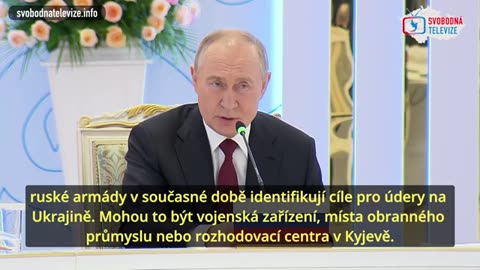 Vladimir Putin - Projev na zasedání Rady kolektivní bezpečnosti CSTO v omezeném formátu, Titulky CZ