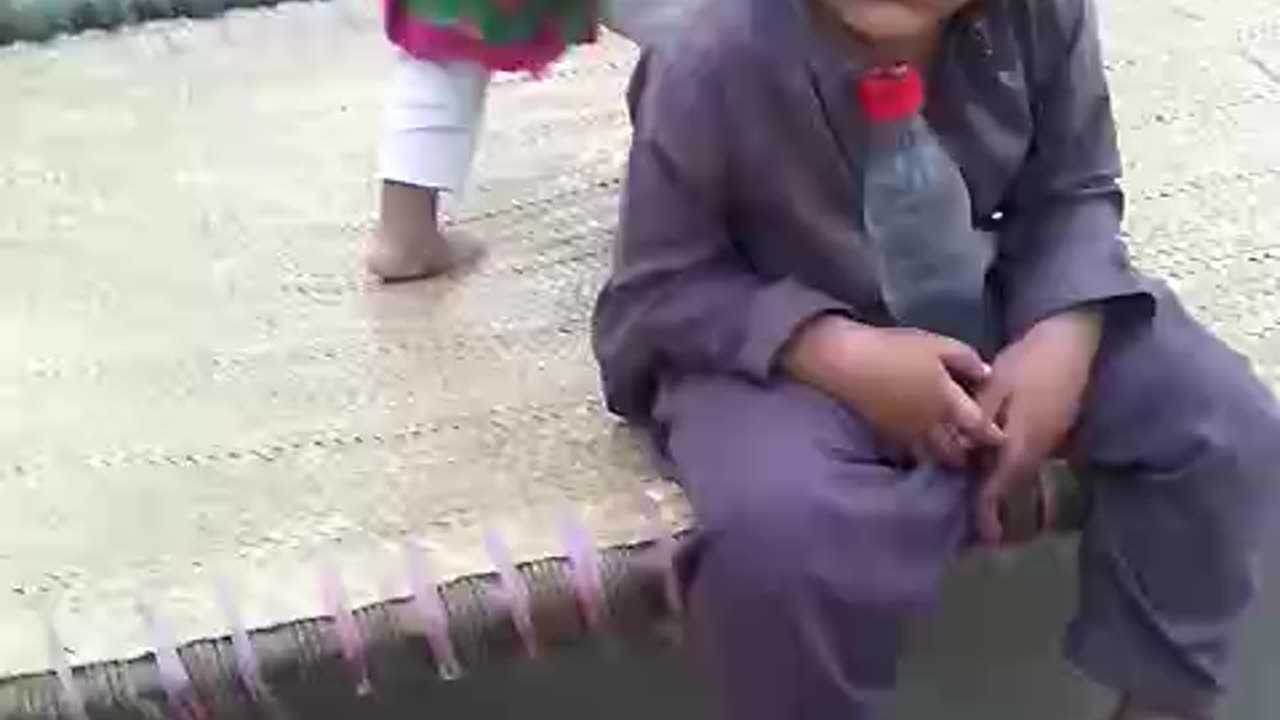 Funny children dance