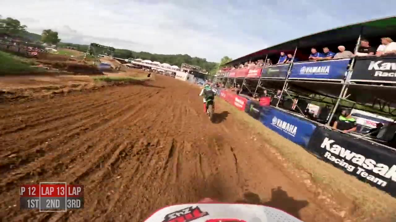 Tim Gajser Vs Romain Febvre 2023 FIM MXGP Moto 2 from Round 18 Maggiora, Italy