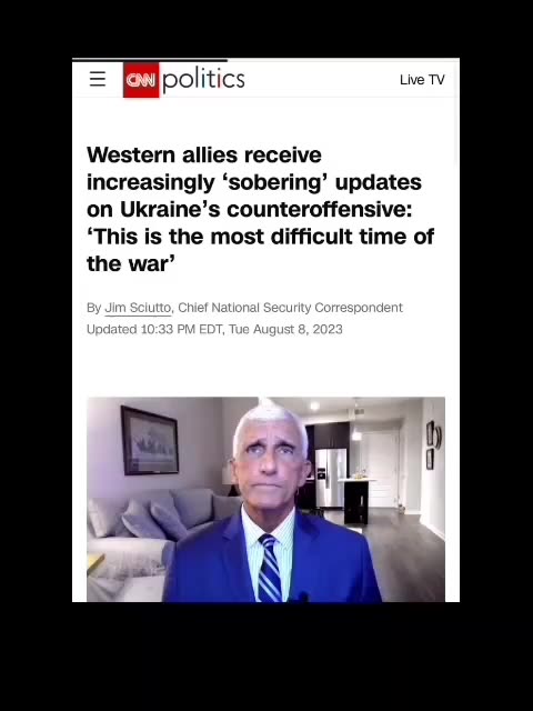 The Media are slowly preparing you for the inevitable.