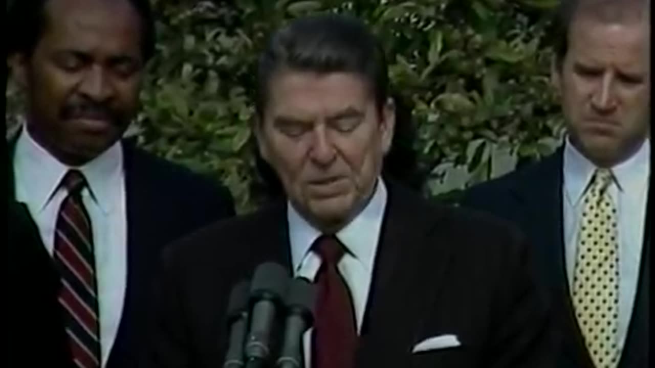 President Reagan's remarks at the Martin Luther King Jr. Holiday Signing, November 2, 1983