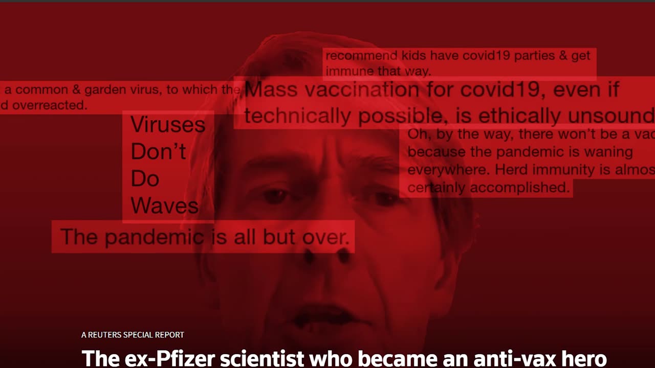 Even with #BigTech crushing Dr. Michael Yeadon, he’s not frightened.