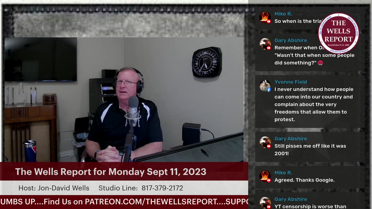 The Wells Report for Monday, September 11, 2023