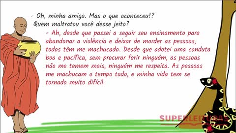 Conto budista sobre os desafios de ser uma pessoa boa