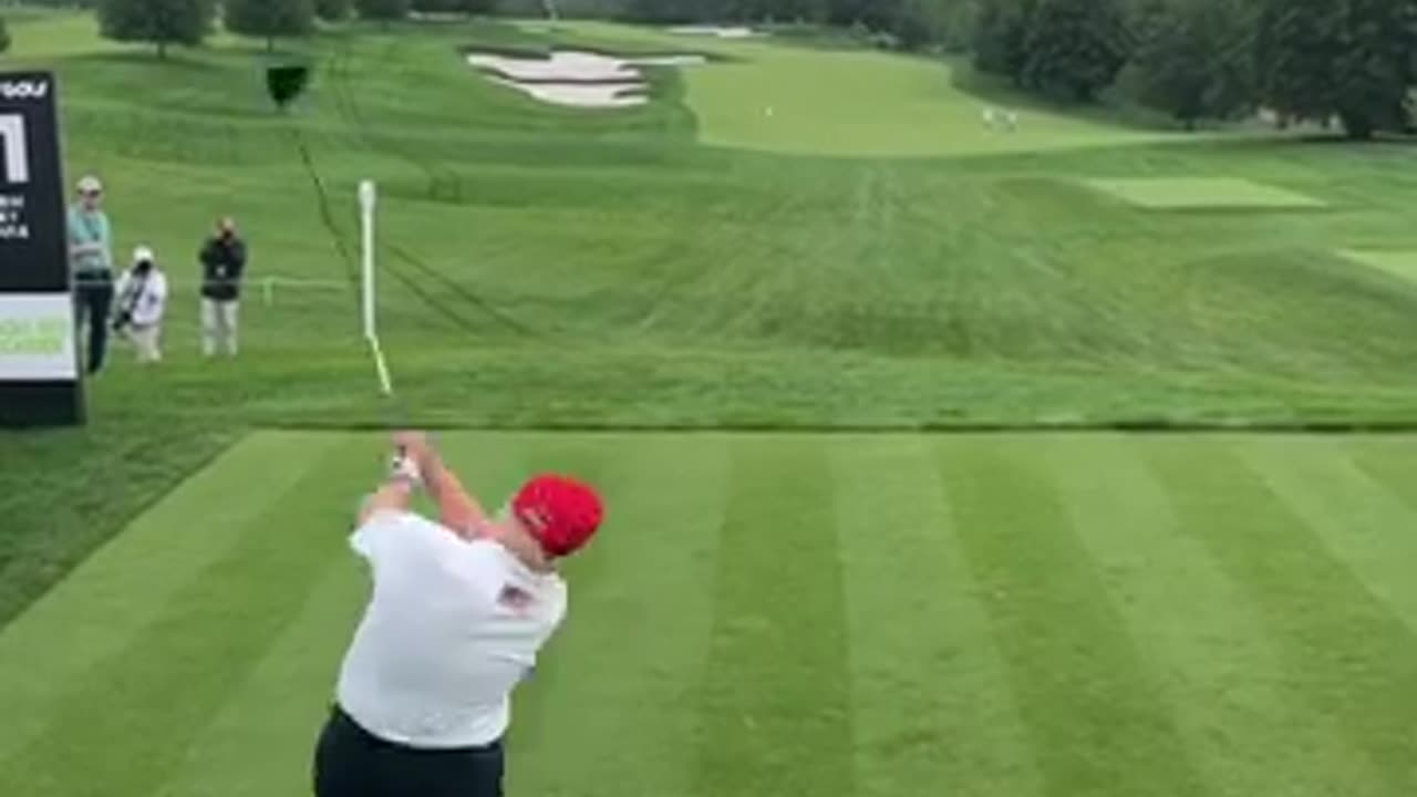 INSANE: Trump Golf Swing