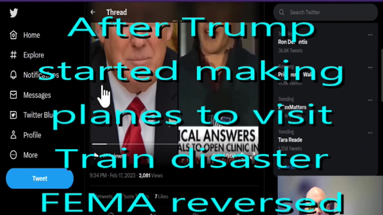 SheinSez #89 After Trump plans to visit Train disaster, FEMA reversed decision & more