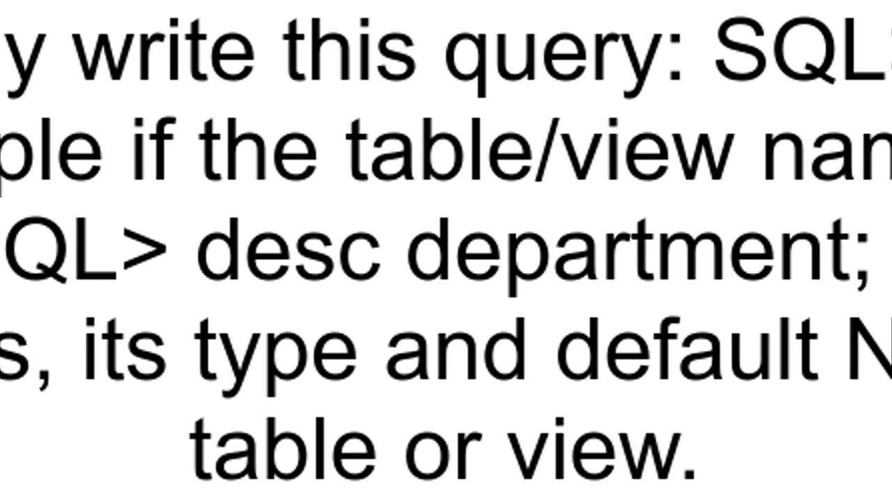 Oracle Is there a way to get the column data types for a view