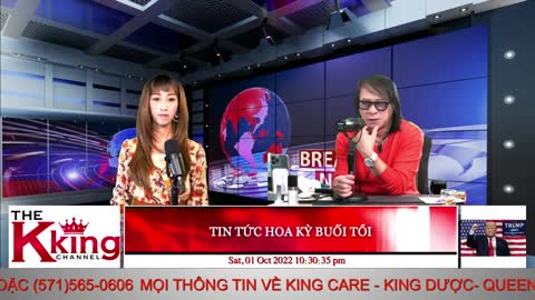 TIN TỨC HOA KỲ BUỔI TỐI - 10/1/2022 - The KING Channel