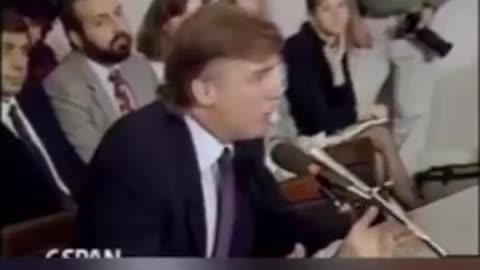 WATCH DONALD TRUMP TELLS CONGRESSS HOW TO FIX THE ECONOMY IN 1992