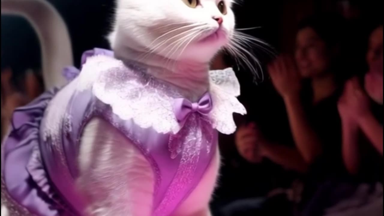 Carpet Couture: Watch This Cat’s Stunning Stride