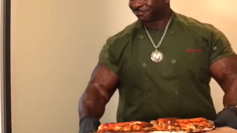 Chili crab pizza