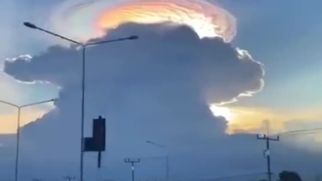 cloud volcano