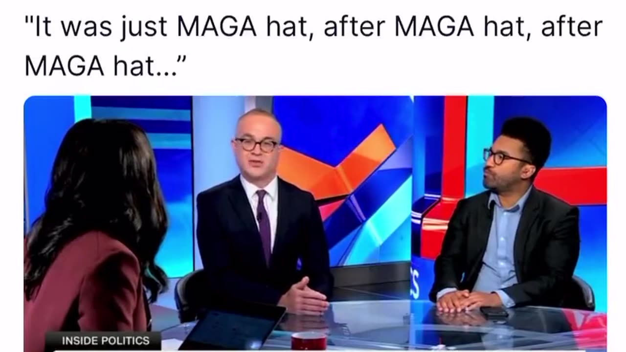 Maga hat after Maga hat.