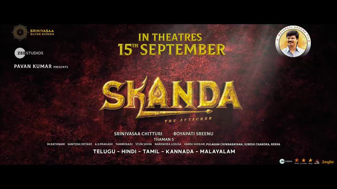 Skanda Trailor Released