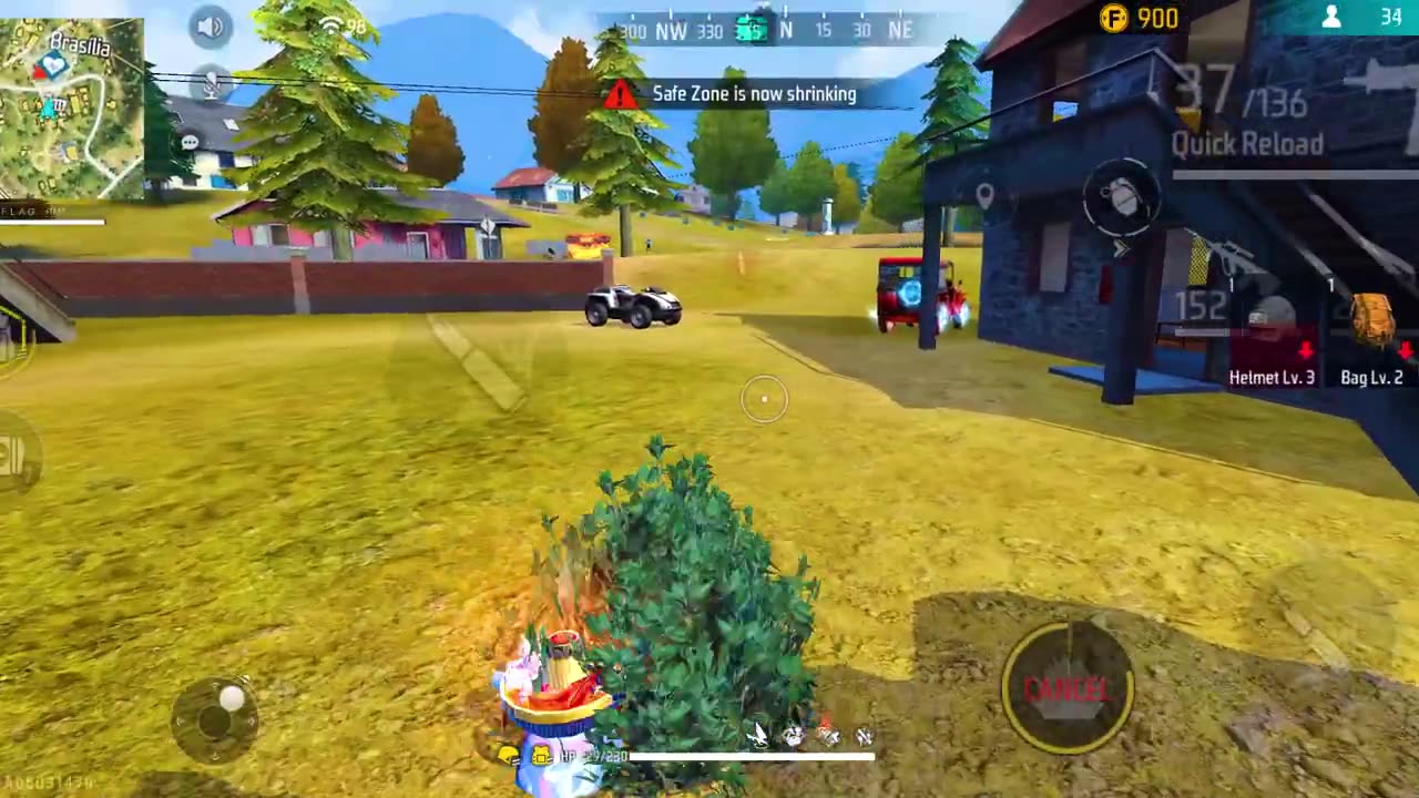 Op Headshot gameplay Free Fire