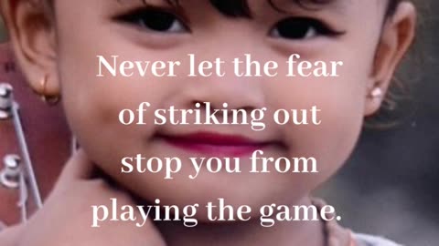 Never let the fear #shorts #quotes