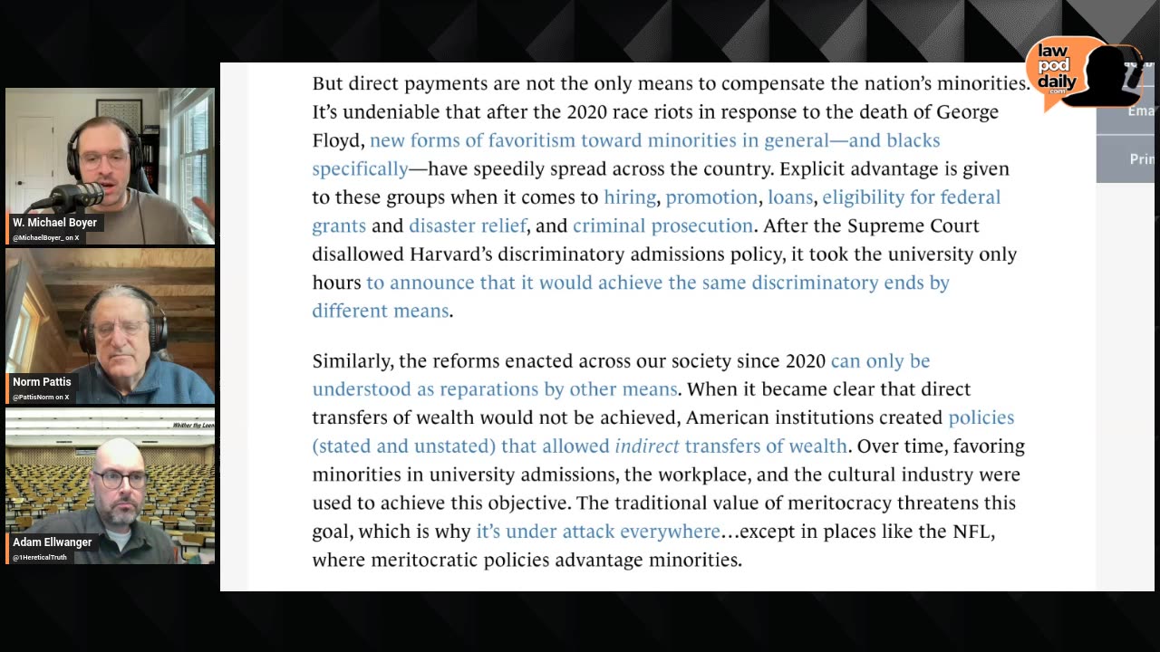 LawPodDaily — Sight-Lines in the Rule of Law and Western Society