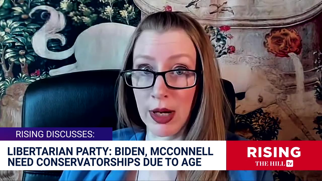 Libertarian Party Files for CONSERVATORHIP Over Joe Biden, Mitch McConnell: Interview