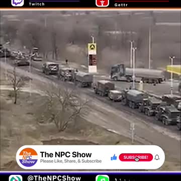Huge Military Column In Dzhankoi Crimea (Day 2) - February 25th 2022