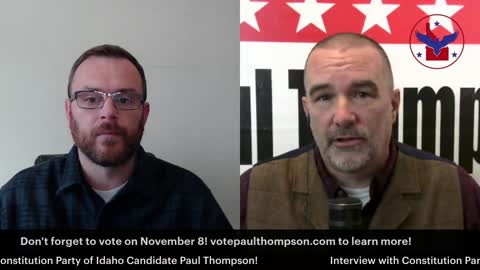 Discussion with State Senate Candidate Paul Thompson (Dist. 25)