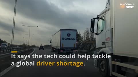 Amid a global driver shortage, this Swedish firm is aiming to put self-driving trucks on the roads