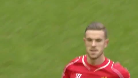 Jordan Henderson con un impresionante acabado rizado