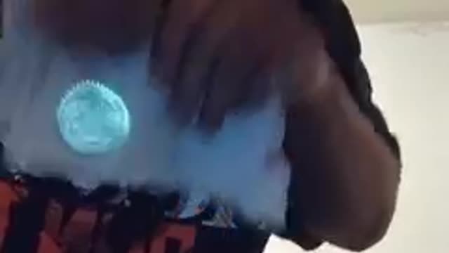 Moor opening his eyes