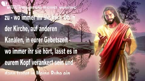 Ich stelle euch eine ernste Frage... Wartet ihr nur auf die Entrückung ... ❤️ Liebesbrief von Jesus