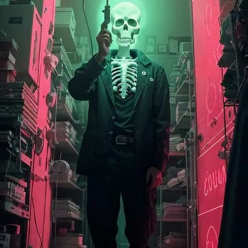 Watch the enchanting dance of AI and 'Bones' by Imagine Dragons.