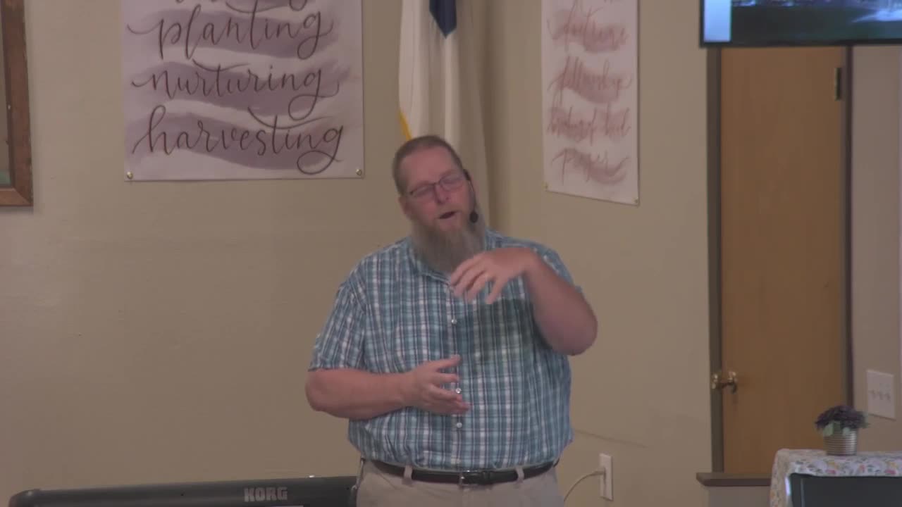 Pastor John's Greeting at Moose Creek Baptist Church 5/21/2023