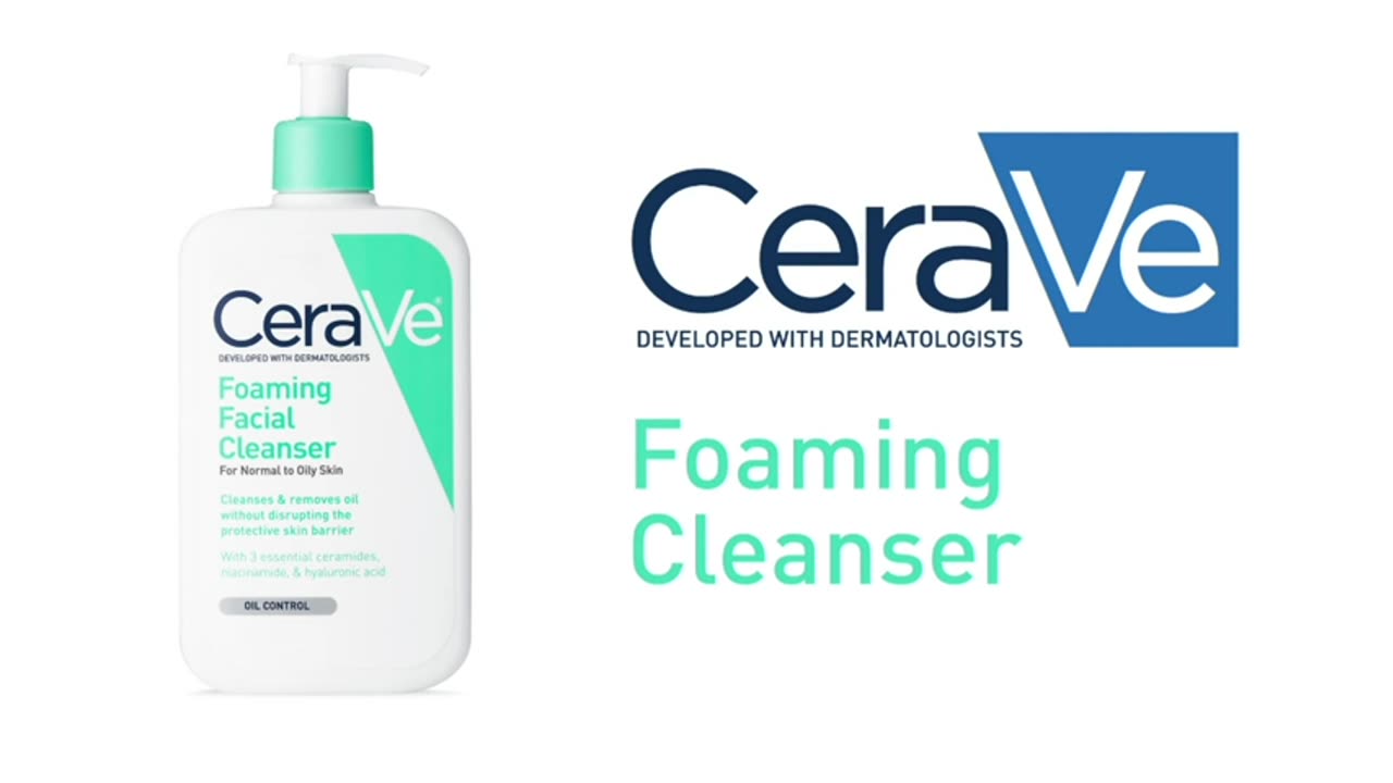 CeraVe Foaming Facial Cleanser