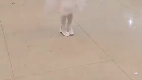 Cute baby dance