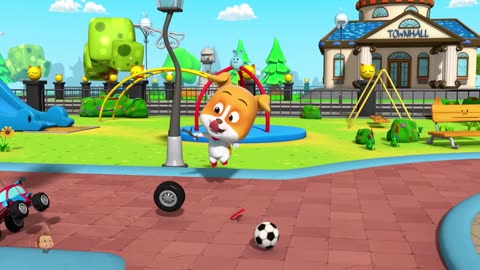 Throw and Fetch, Comedy Cartoon and Video for Children