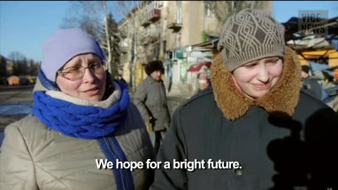 Ukraine war. Opinion from locals after separatist take control