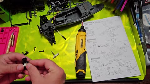 Tamiya Aqroshot DT-03T RC Kit Build EP11