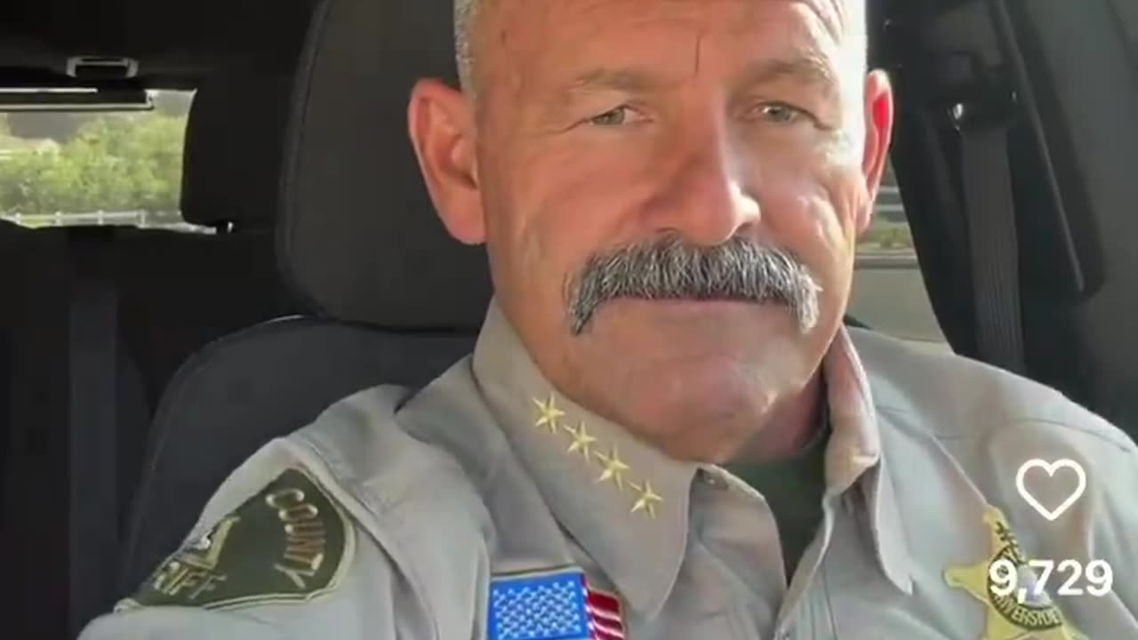 Sheriff Bianco of California. It's time to put a Felon in the White House.