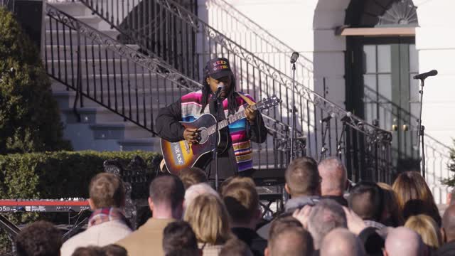 0013. Joy Oladokun Performs at the Respect for Marriage Act Signing
