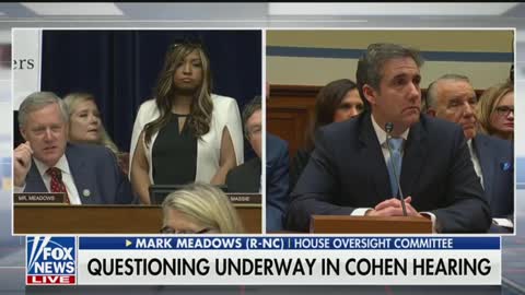 Meadows questions Cohen in Senate hearing