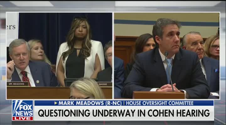 Meadows questions Cohen in Senate hearing