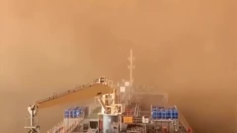 THE SUPPOSED SAND STORM THAT WILL 🤔HIT