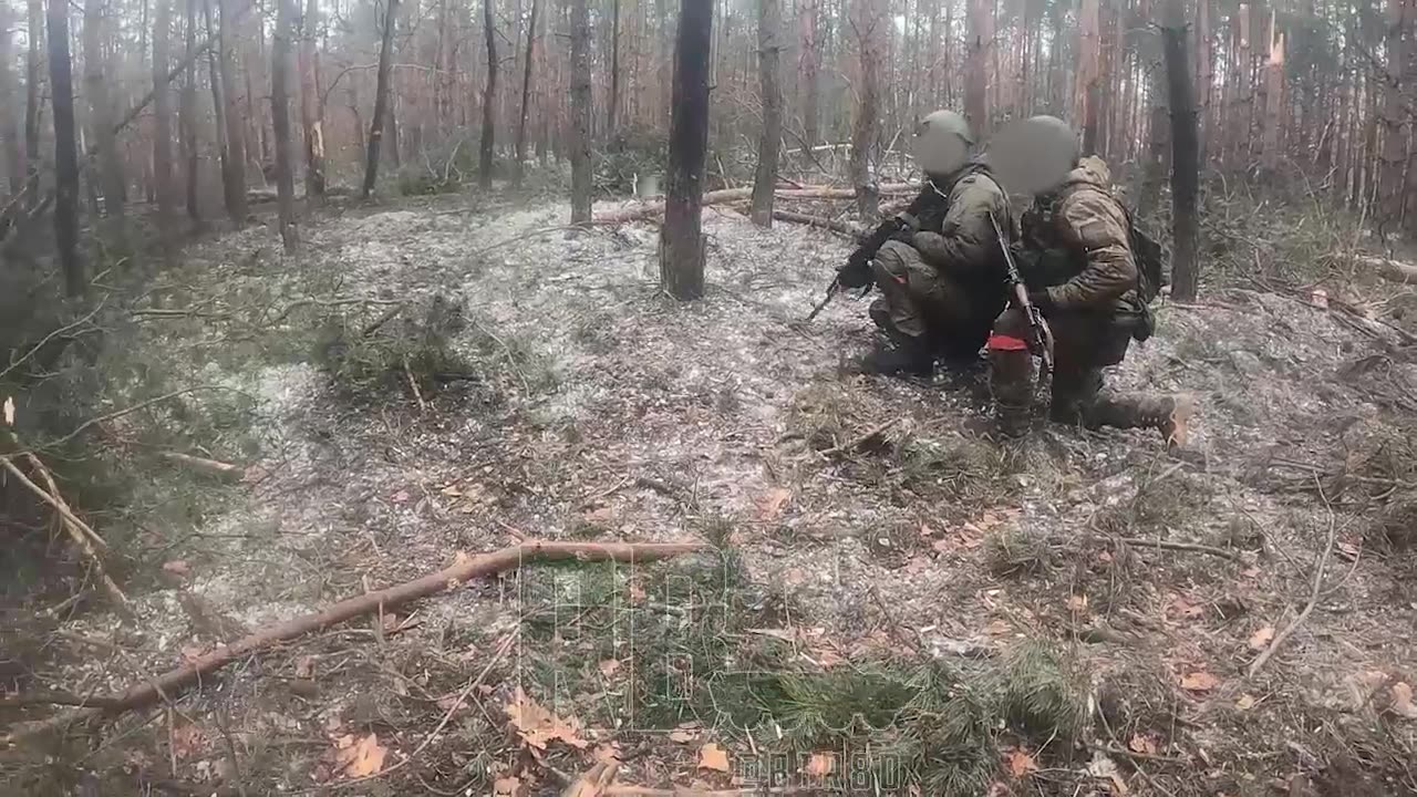 ⚡️🇷🇺 🇺🇦Fight in the forest near Kremennaya: Samara Legion